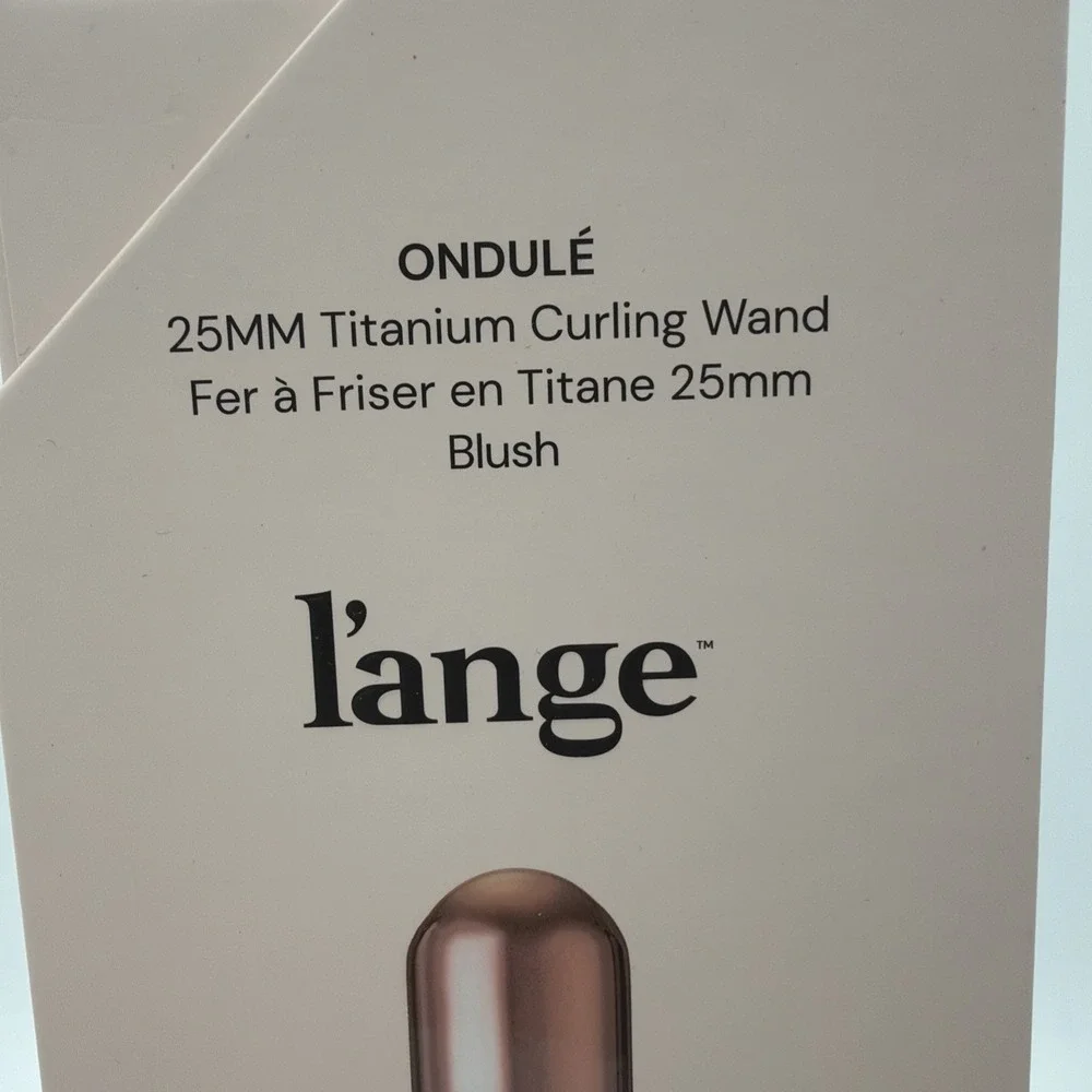 L'Ange Titanium Hair Curling‎  Wand 25 MM New In Box